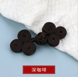 Chinese Frog Button Patch Toggle-and-Loop Buttons Baroque Closure Applique Sew On Patches