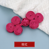 Chinese Frog Button Patch Toggle-and-Loop Buttons Baroque Closure Applique Sew On Patches