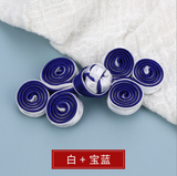 Chinese Frog Button Patch Toggle-and-Loop Buttons Baroque Closure Applique Sew On Patches