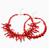{2026 NEW}exaggerated acrylic beaded necklace womens fashion