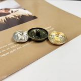 Military Shank Button
