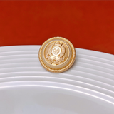 Military Shank Button
