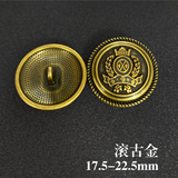 Military Shank Button