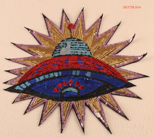 Emb patches - Space（Iron on)
