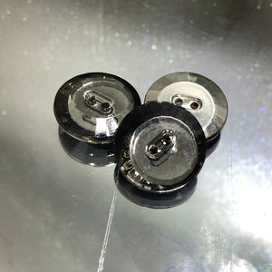 Circle shaped two hole button