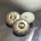 Leather cover button