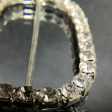 Oval  shape Diamanté buckle