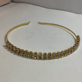 Swarovski Double line diamanté hairband