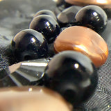 Jade stone beaded trim