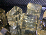 Half dome glass shank button
