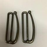 Nickel Finish Hook buckle 80mm