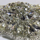 Iron on Wedding embellishment appliqué for waist