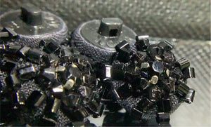 Beaded starlight button