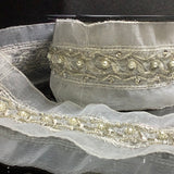 Shelly beaded embalishment trim
