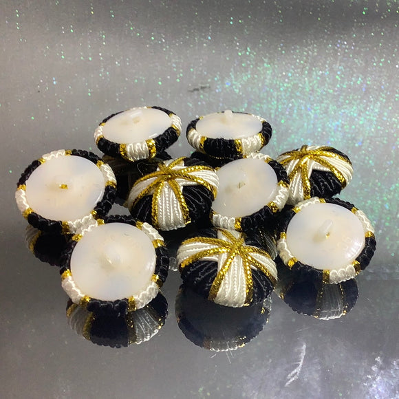 Threading cover button
