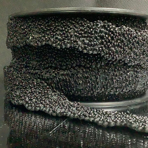 Black caviar trim