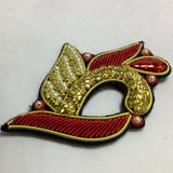 Luxury emb beading decorative Patches