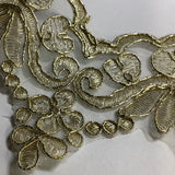 Metallic Gimp Embroidery Ribbon Lace Trim