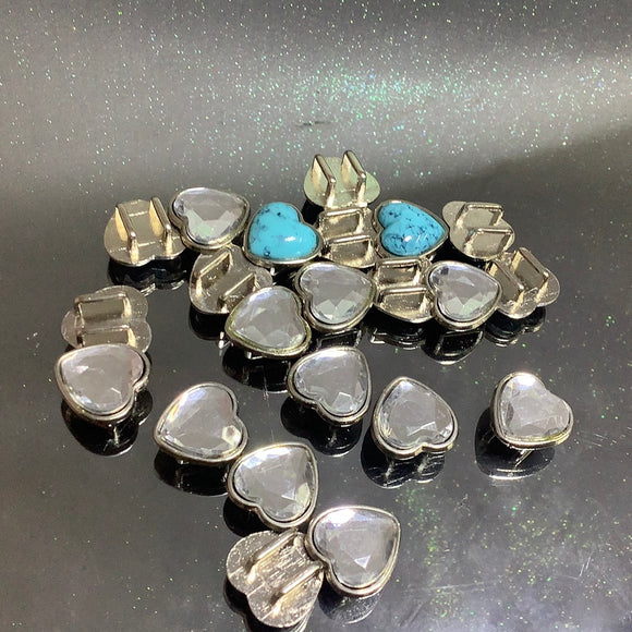 Heart stone shaped accessorie