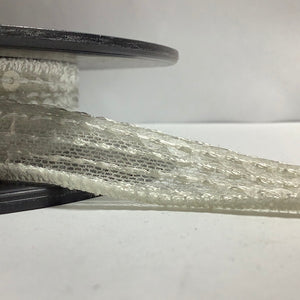 Sequin line on mesh