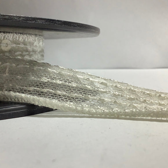 Sequin line on mesh
