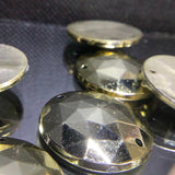 Hand stitching metal sequins half dome beads