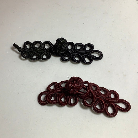 Fabric Frog Fasteners Fastener Cloak Clasps