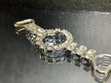 Crystal shoe buckle