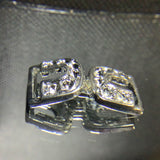 Diamanté shoe buckle