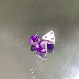 Triangle shape glass bead