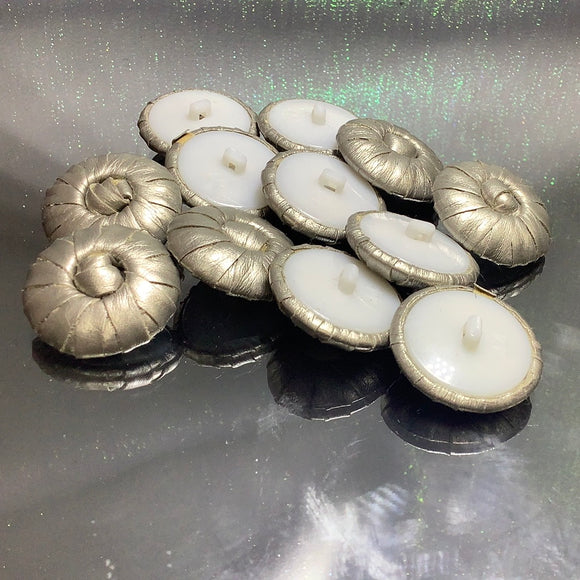 Leather cover button