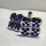 Diamanté cufflink