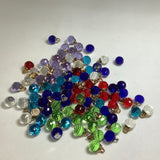 Glass ball shank button - 10mm