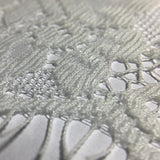 Eyelash flora Chantily lace fabric