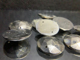 Hand stitching metal sequins half dome beads