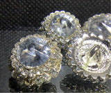 Rhinonstone bridal buttons