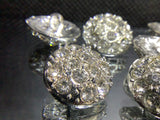 Diamonte encrusted shank button