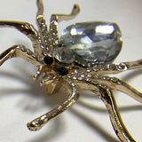 Crystal Spider Brooches For Women Rhinestone Insect Pins