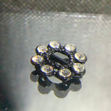 Diamante plastic buckle