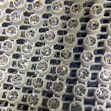 CRYSTAL ON PLASTIC BACKING STRETCH BANDING