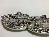 Vintage Clasp, Rhinestone Crystal Clasp, Sweater Clasp, Clasp Closure, Closure Button, Wedding Hook And Eye Closure