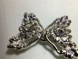 Vintage Clasp, Rhinestone Crystal Clasp, Sweater Clasp, Clasp Closure, Closure Button, Wedding Hook And Eye Closure