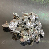 Satellite acrylic  Buttons with Metal shank