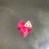 Triangle shape glass bead