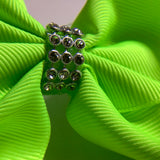 Big Jojo style bow with diamanté
