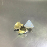 Triangle shape glass bead