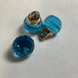 Glass ball shank button - 10mm