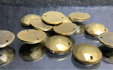 Hand stitching metal sequins half dome beads