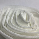 Organza fabric made rosette trim ribbon