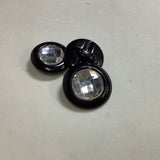 Eyelet plastic Buttons with diamanté
